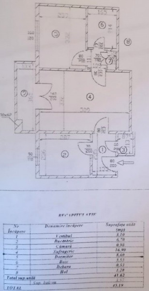 Apartament 2 camere / Mobilat / Metrou Costin Georgian