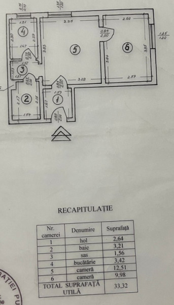 Apartament 2 camere de vanzare metrou 1 Decembrie
