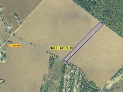Teren intravilan si extravilan Ganeasa. Oportunitate investitie! 