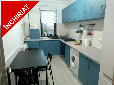 Apartament mobilat si utilat modern, centrala termica, loc de parcare