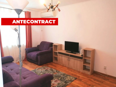 Garsoniera decomandata la cheie, mobilata - utilata, centrala proprie